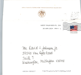 Reply from President Donald Trump