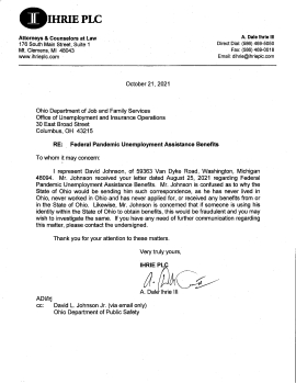 Framed for Fraud